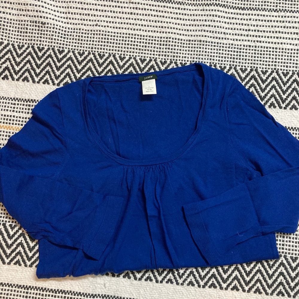 J.Crew Scoop Neck Top